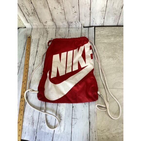 Goth y2k indie normcoe gorpcore fisherman Nike Backpack String Bag - Picture 1 of 3
